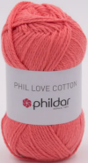 Coton Phildar Phil Love Coton Réf  114 Pétunia 