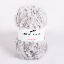 Laine Cheval Blanc Louve Réf Perle 071
