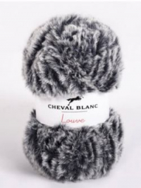 Laine Cheval Blanc Louve Réf Marine 094