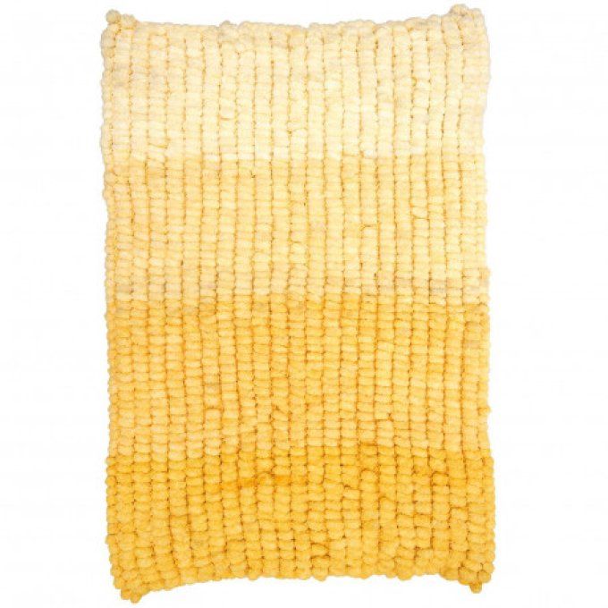 Laine fantaisie Rico  POMPON Stripey Aig 3.5 / 4