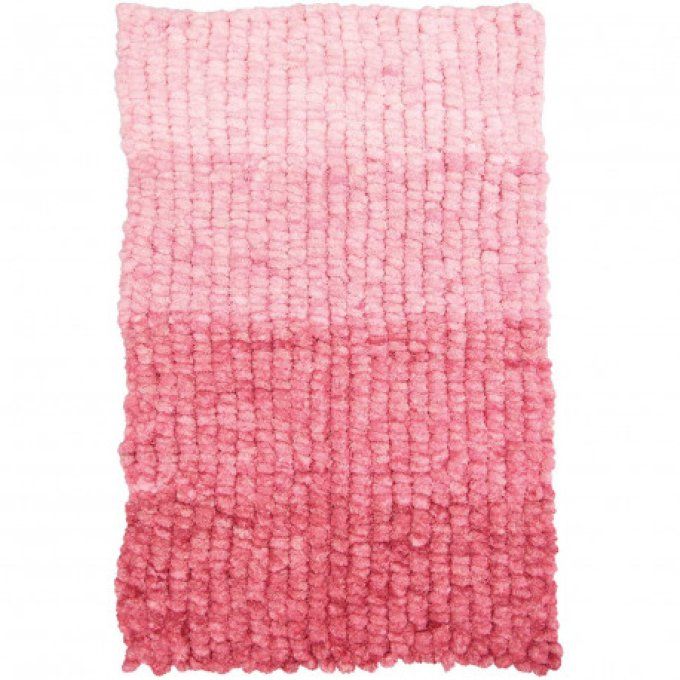 Laine fantaisie Rico  POMPON Stripey Aig 3.5 / 4