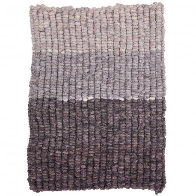 Laine fantaisie Rico  POMPON Stripey Aig 3.5 / 4